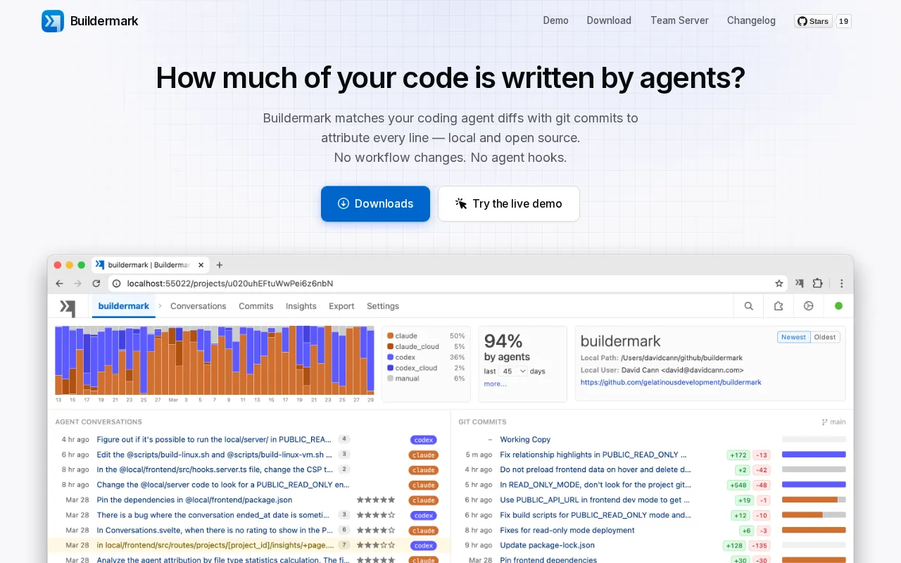 Buildermark — preview screenshot