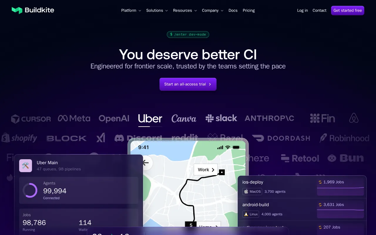 Buildkite — preview screenshot