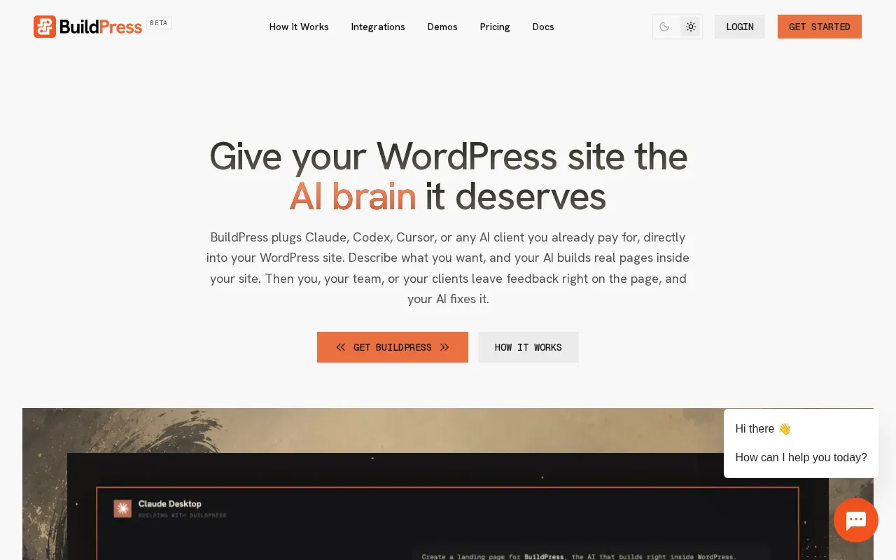 BuildPress — preview screenshot