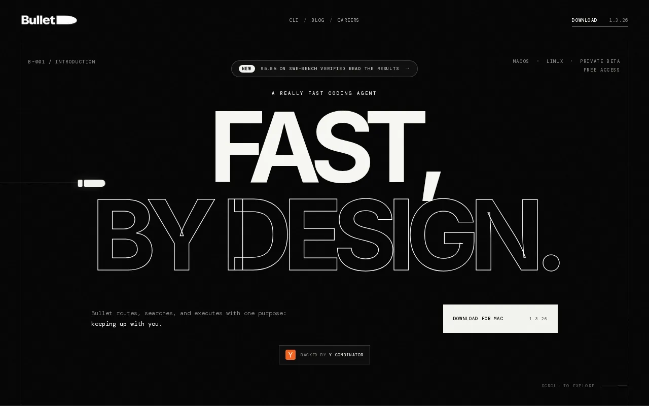 Bullet — preview screenshot