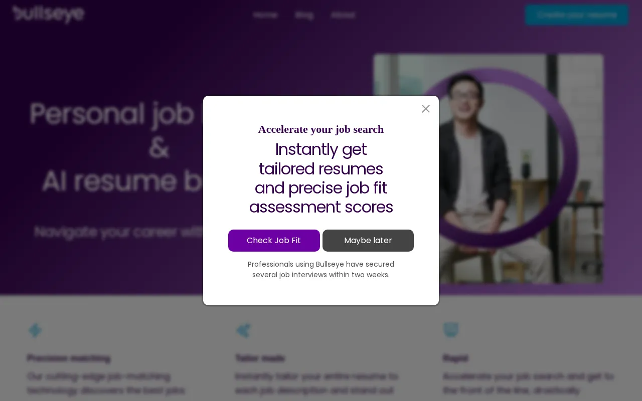 Bullseye — preview screenshot