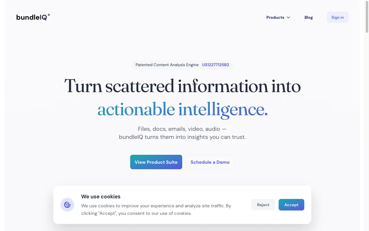 bundleIQ — preview screenshot