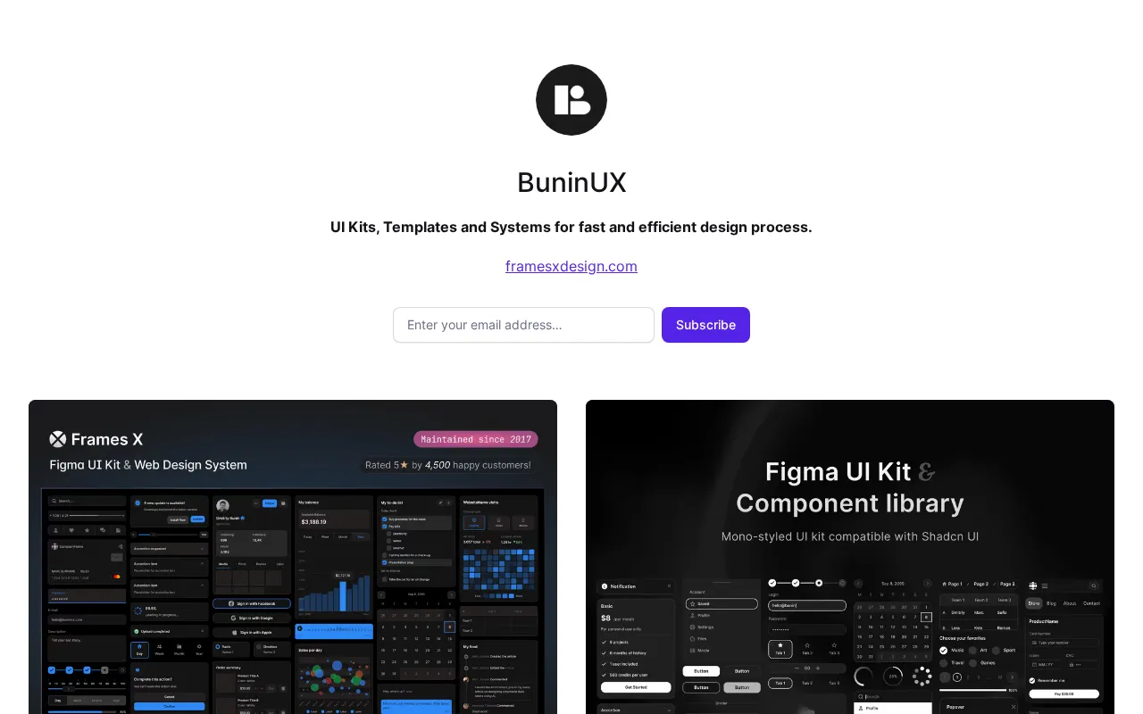 BuninUX — preview screenshot