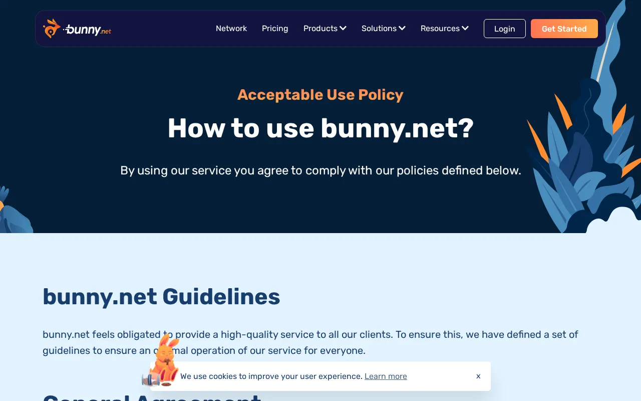 bunny.net — pricing page