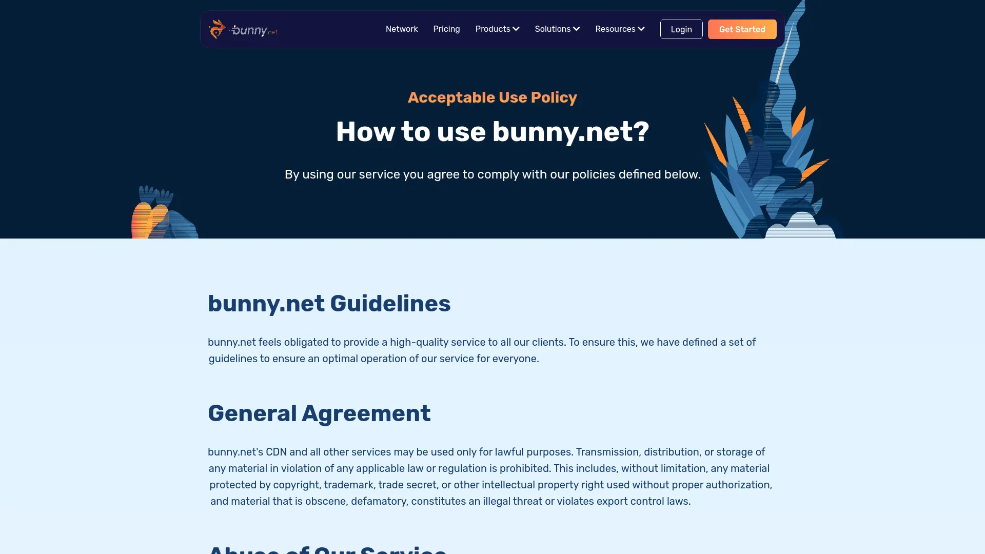bunny.net — preview screenshot
