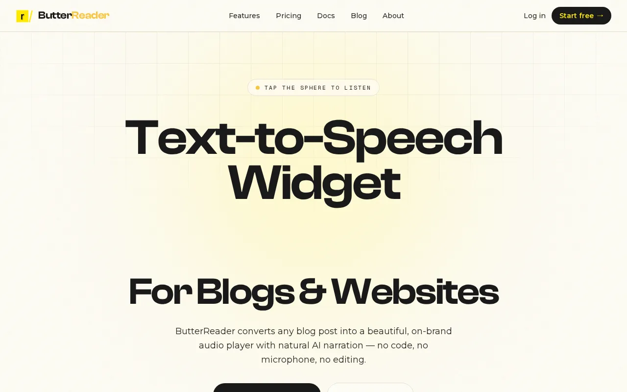 butterreader.blog — preview screenshot