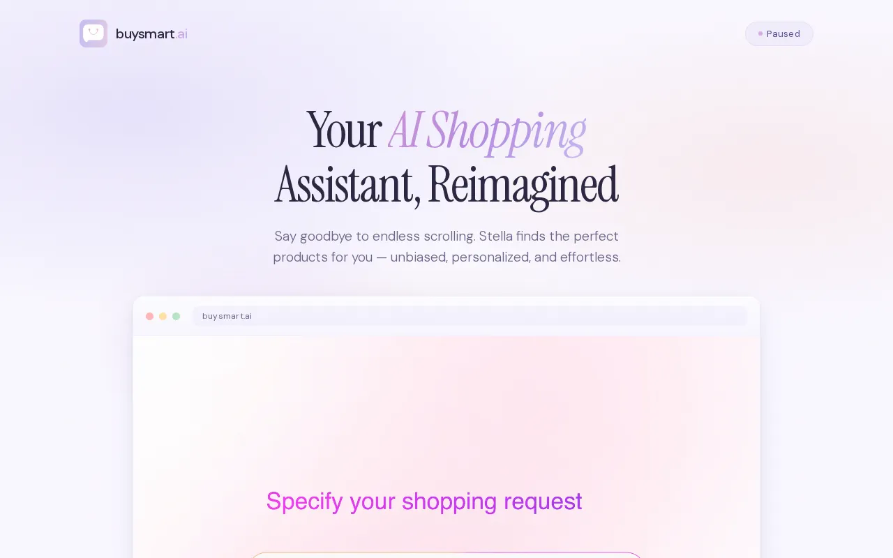 Buysmart — preview screenshot