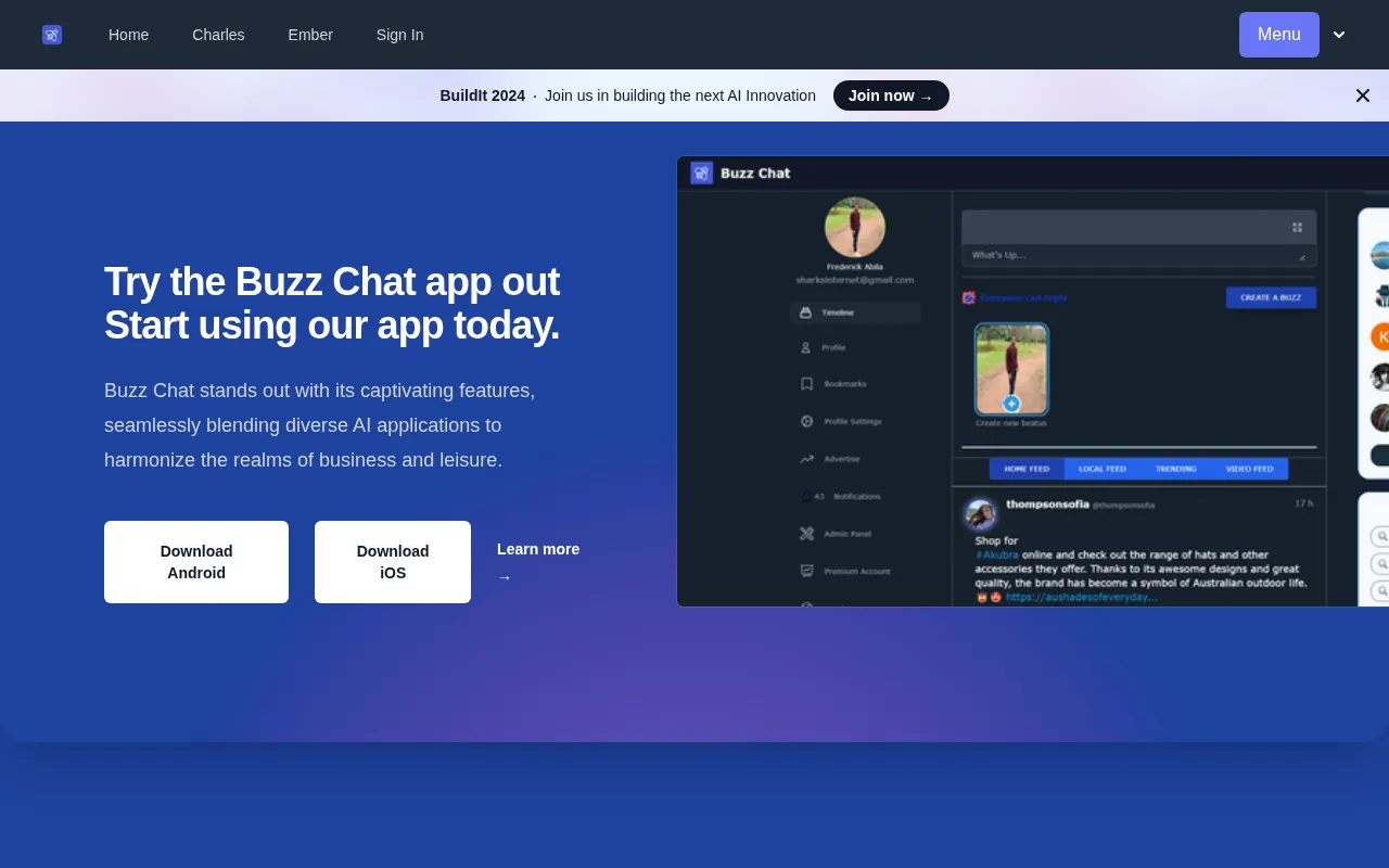 Buzz Chat — preview screenshot