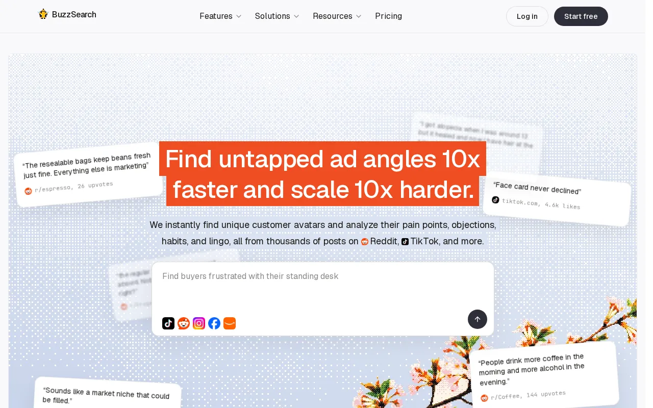 BuzzSearch — preview screenshot