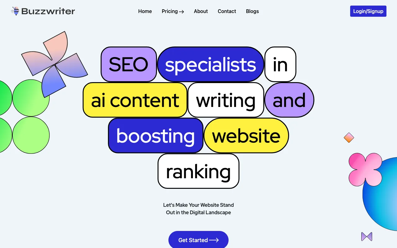 Buzzwriter AI — preview screenshot