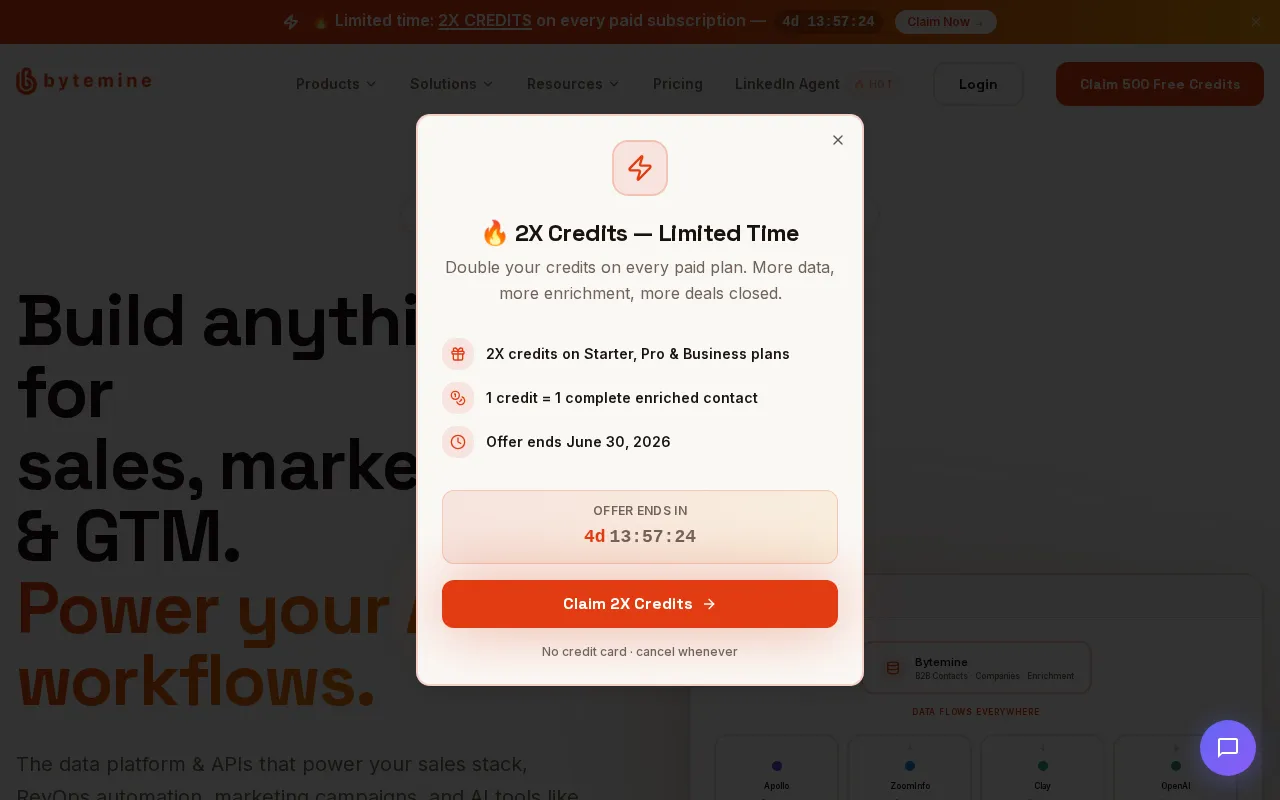 Bytemine — pricing page