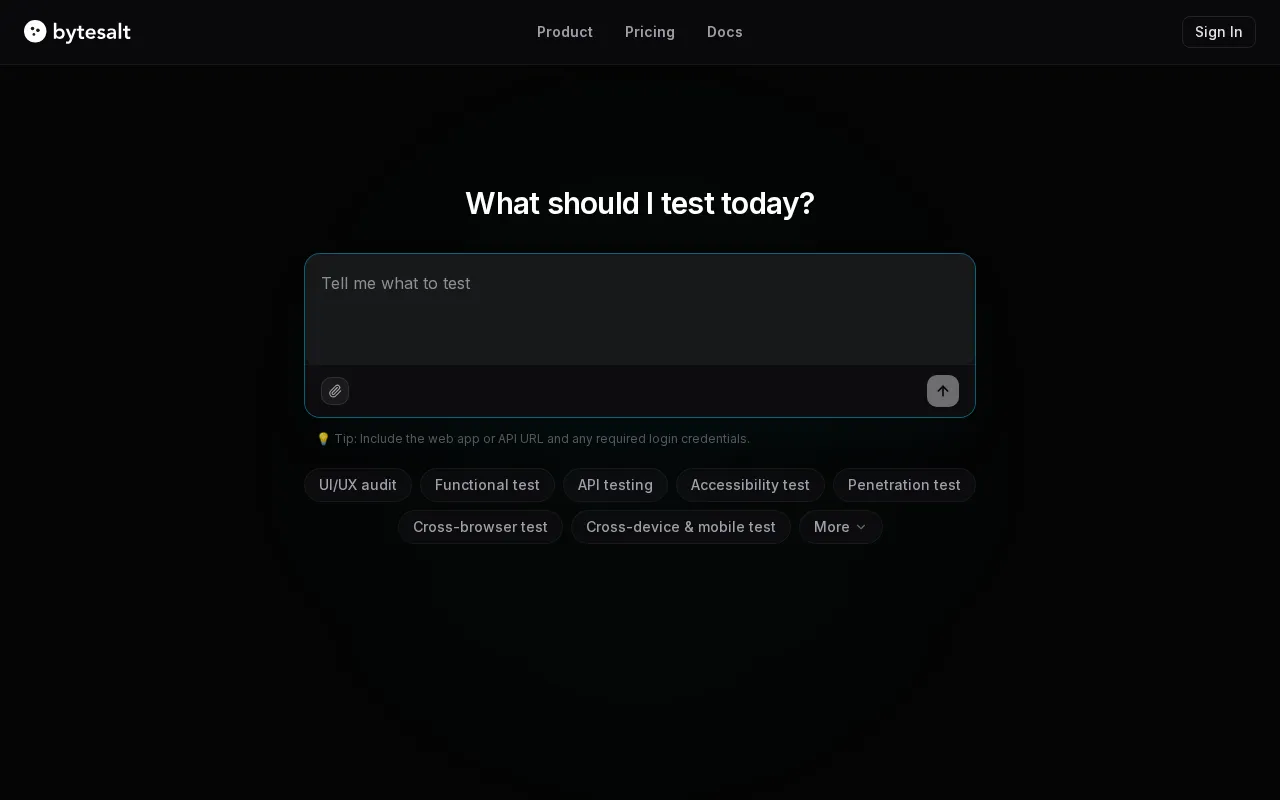 Bytesalt — preview screenshot