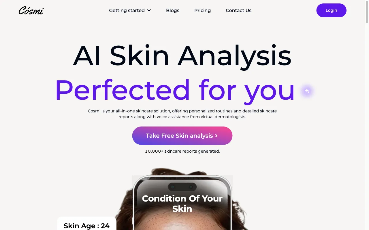 Cosmi Skin — preview screenshot