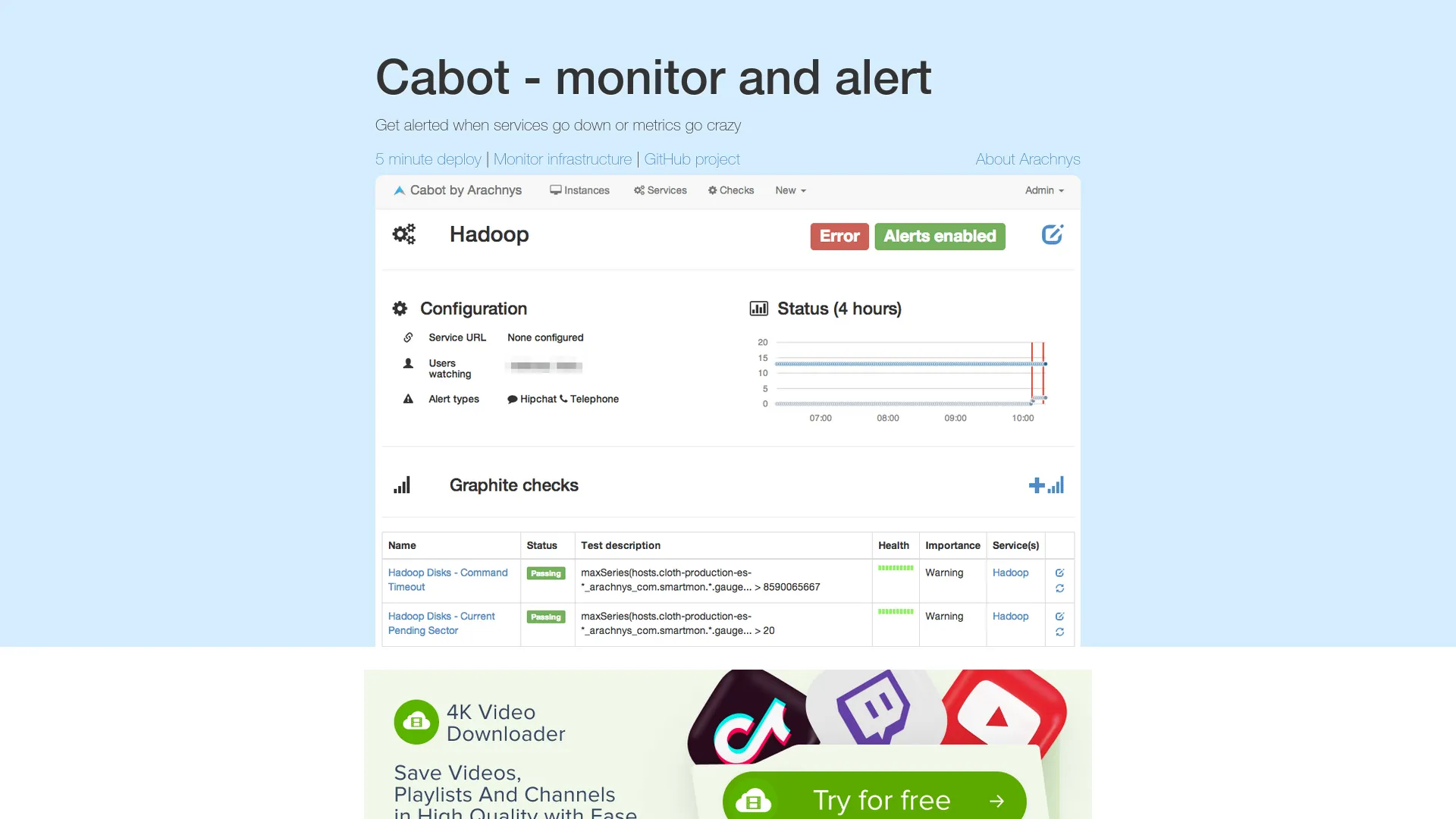Cabot — preview screenshot