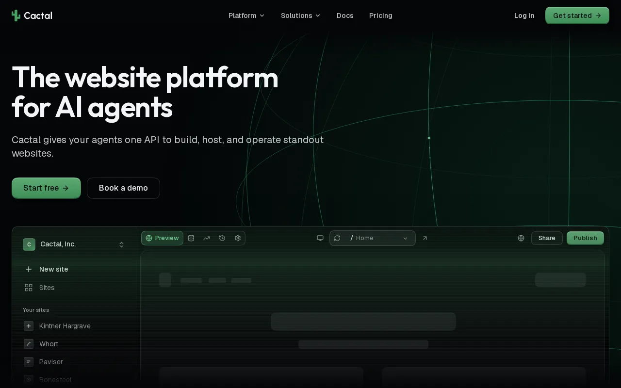 Cactal — preview screenshot