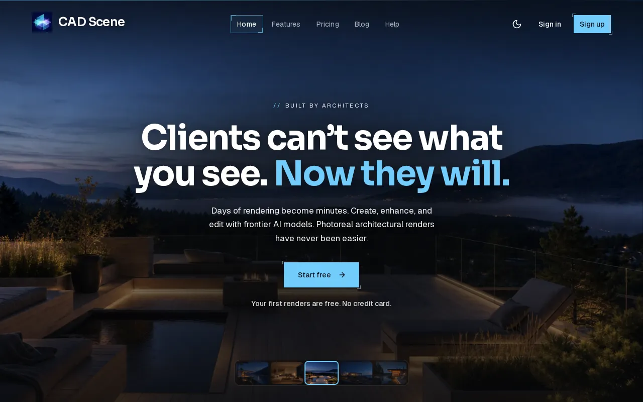 CAD Scene — preview screenshot