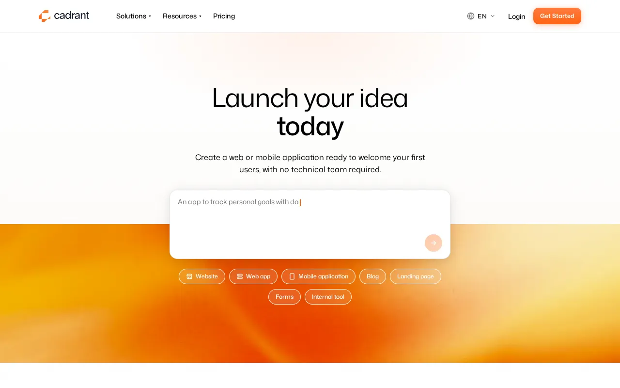 Cadrant — preview screenshot