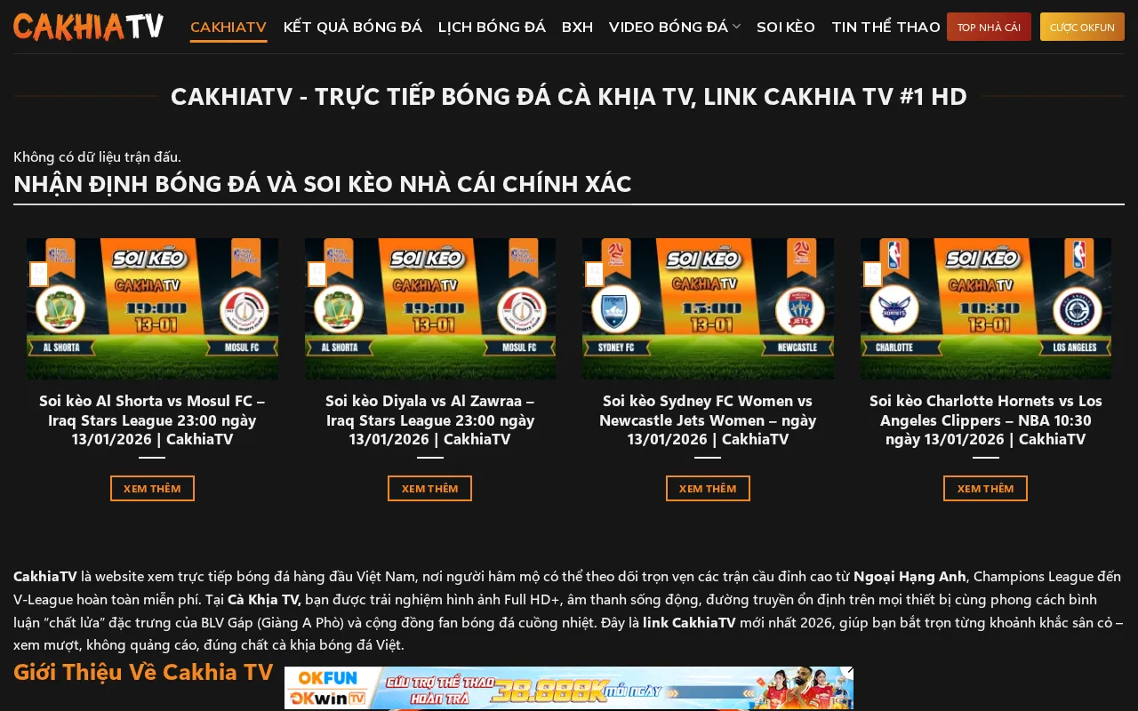 CakhiaTV - Trực Tiếp Bóng Đá Cakhia TV, Cà Khịa TV Full HD — pricing page