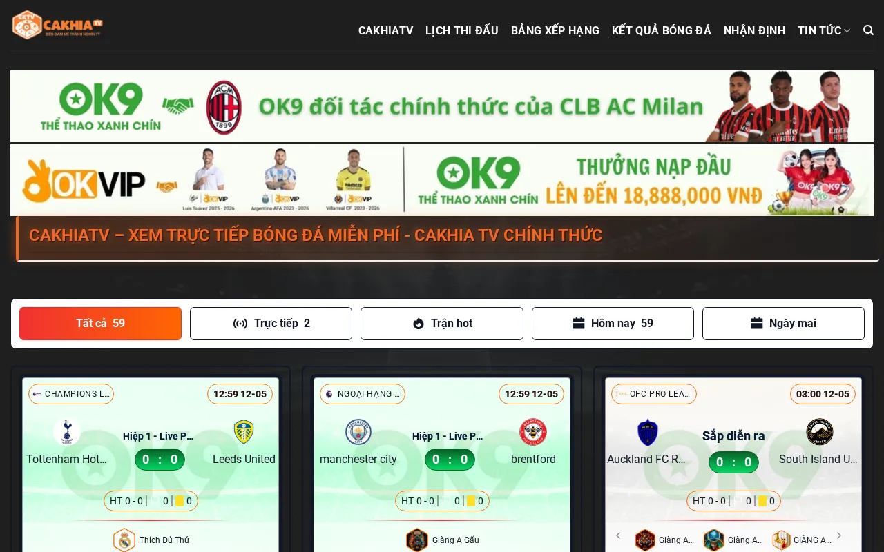 CakhiaTV — preview screenshot