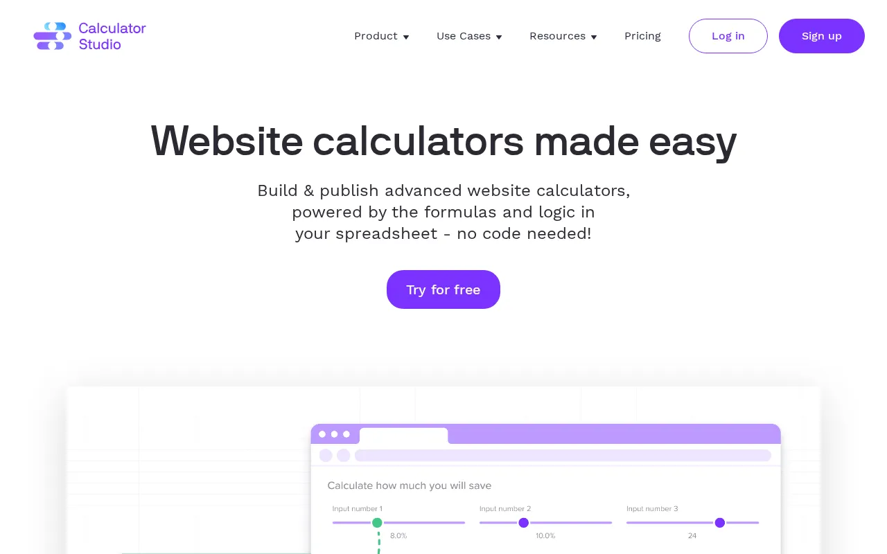 calculatorstudio.co — preview screenshot
