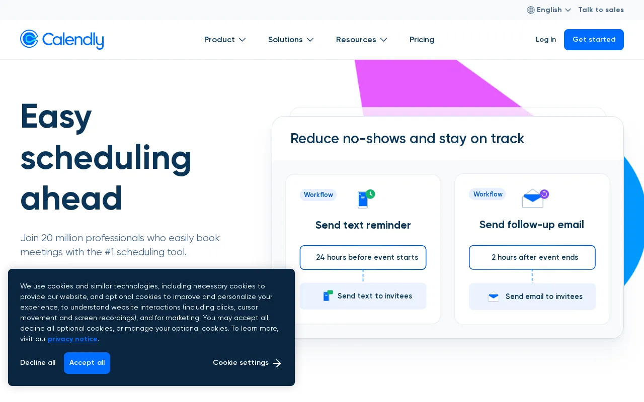 Calendly — preview screenshot