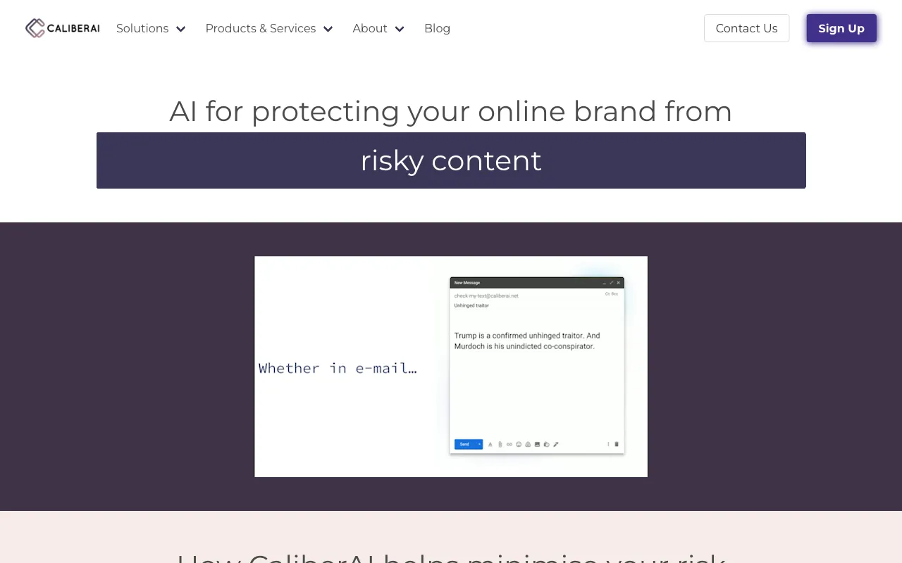 CaliberAI — preview screenshot