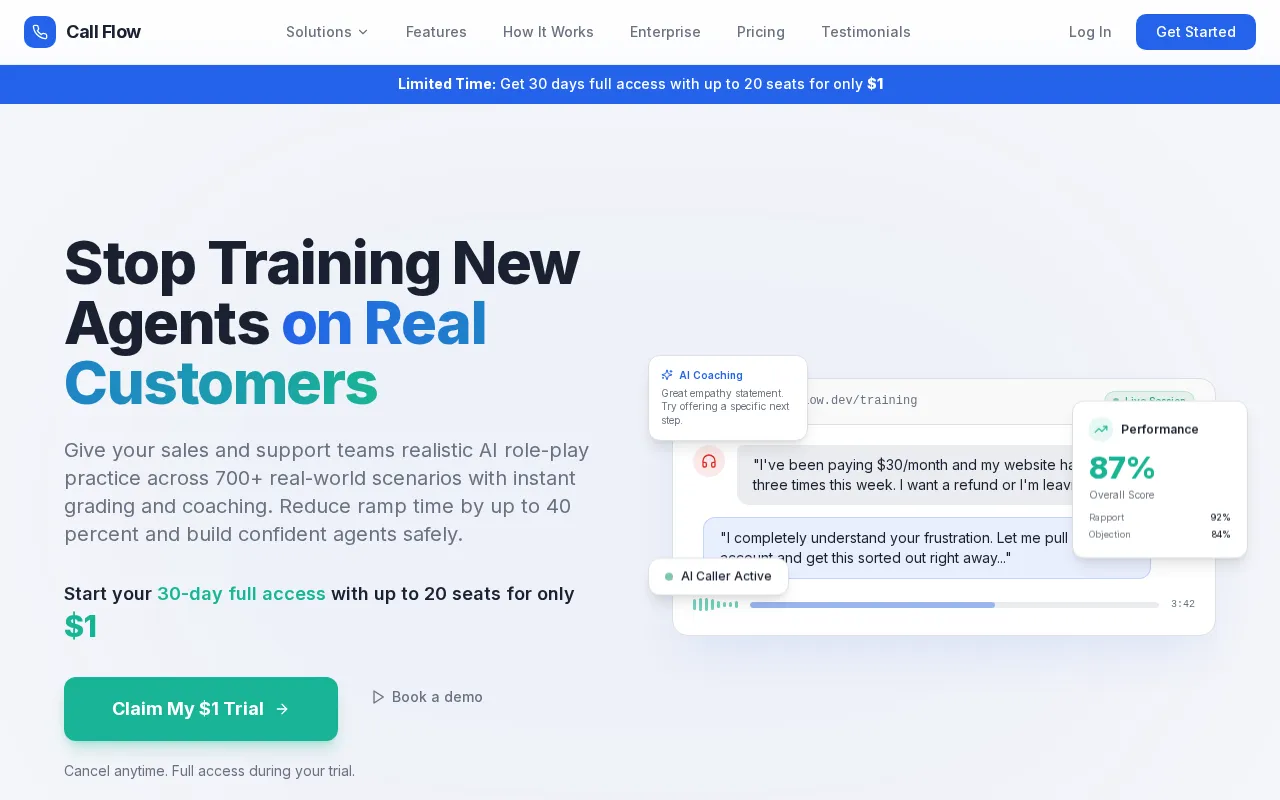 Call Flow — preview screenshot