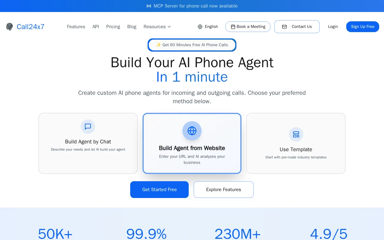 Call24X7 — preview screenshot