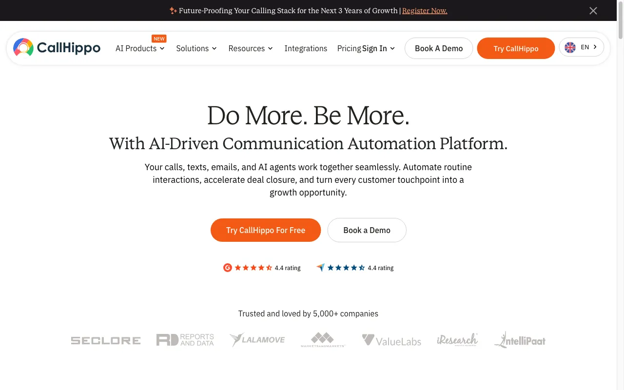 CallHippo — preview screenshot