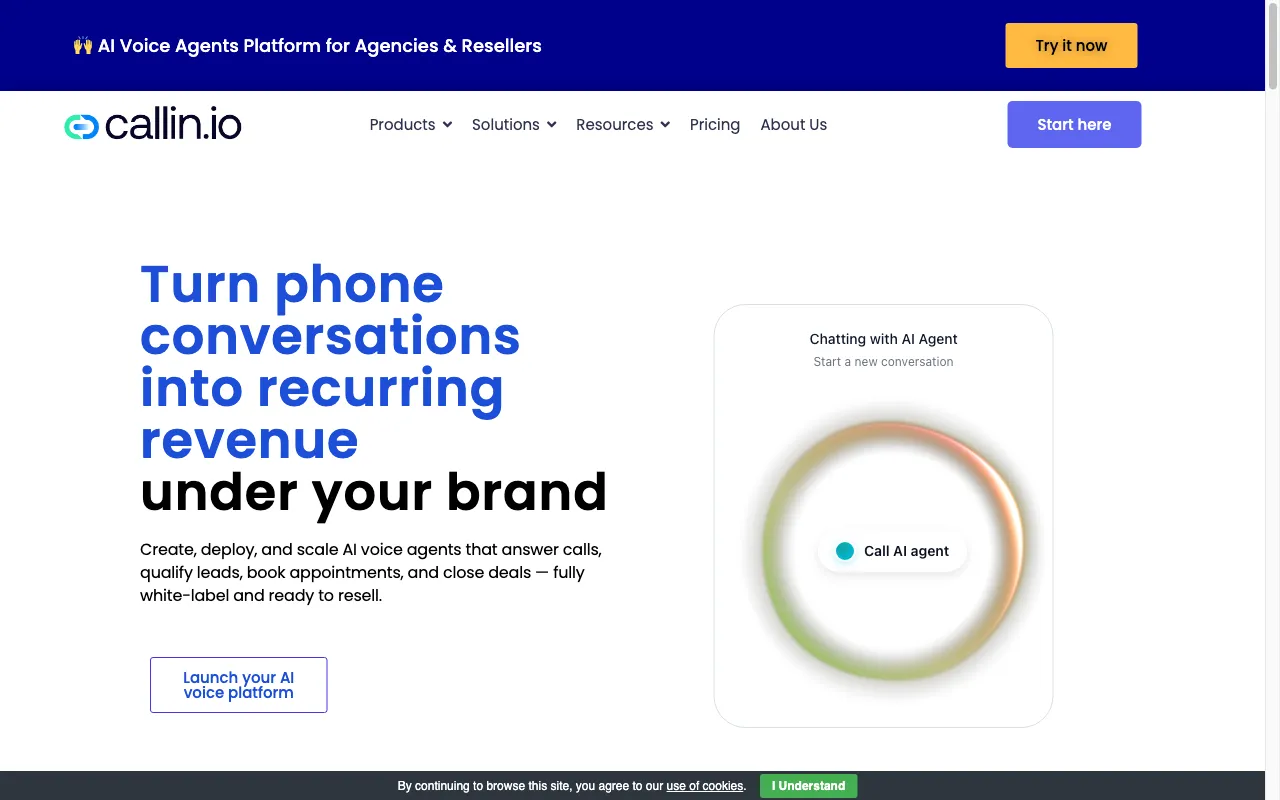 Callin.io — preview screenshot