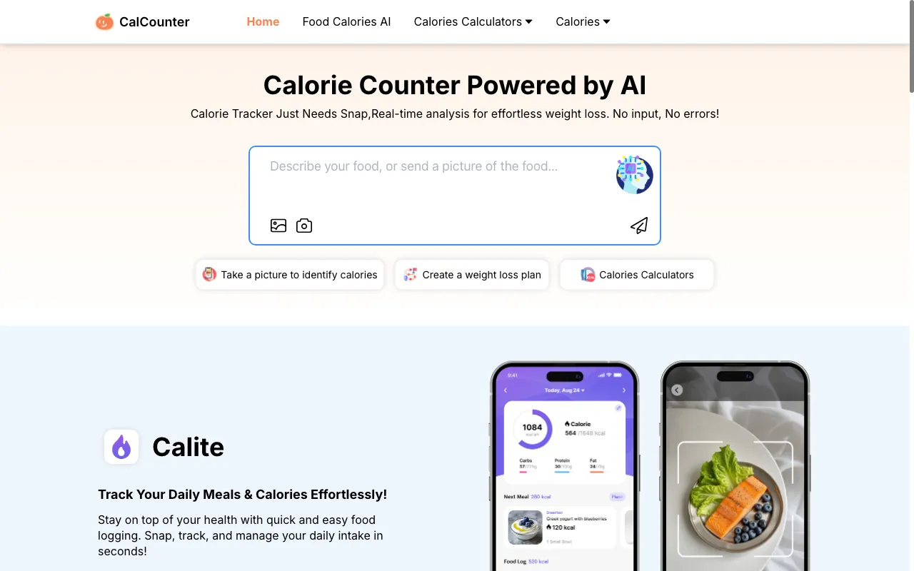 Calorie AI — preview screenshot