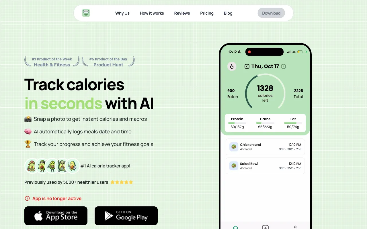 Calorieasy — preview screenshot