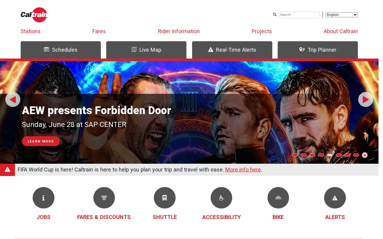Caltrain — preview screenshot