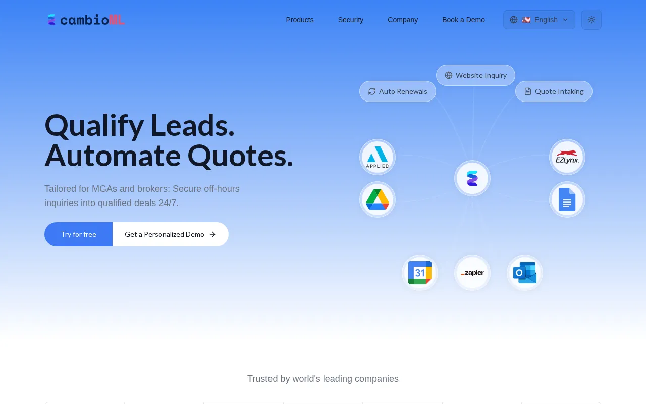 CambioML — preview screenshot