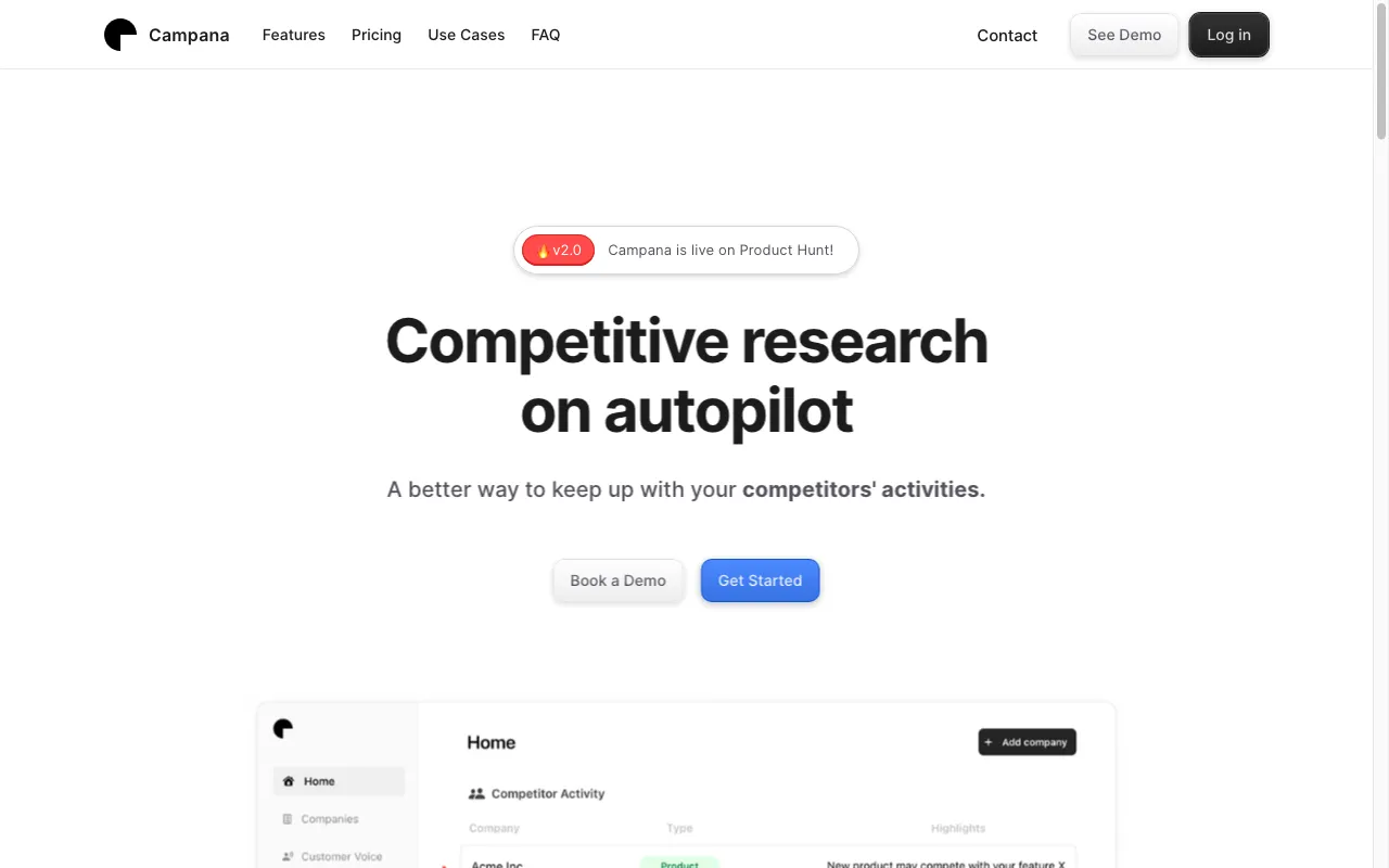 Campana — preview screenshot