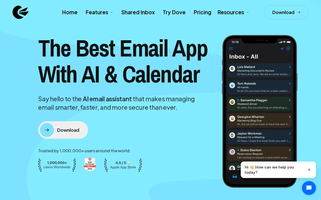 Canary Mail — preview screenshot