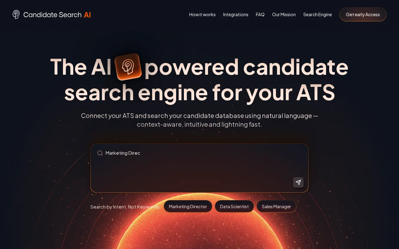 Candidate Search AI — preview screenshot