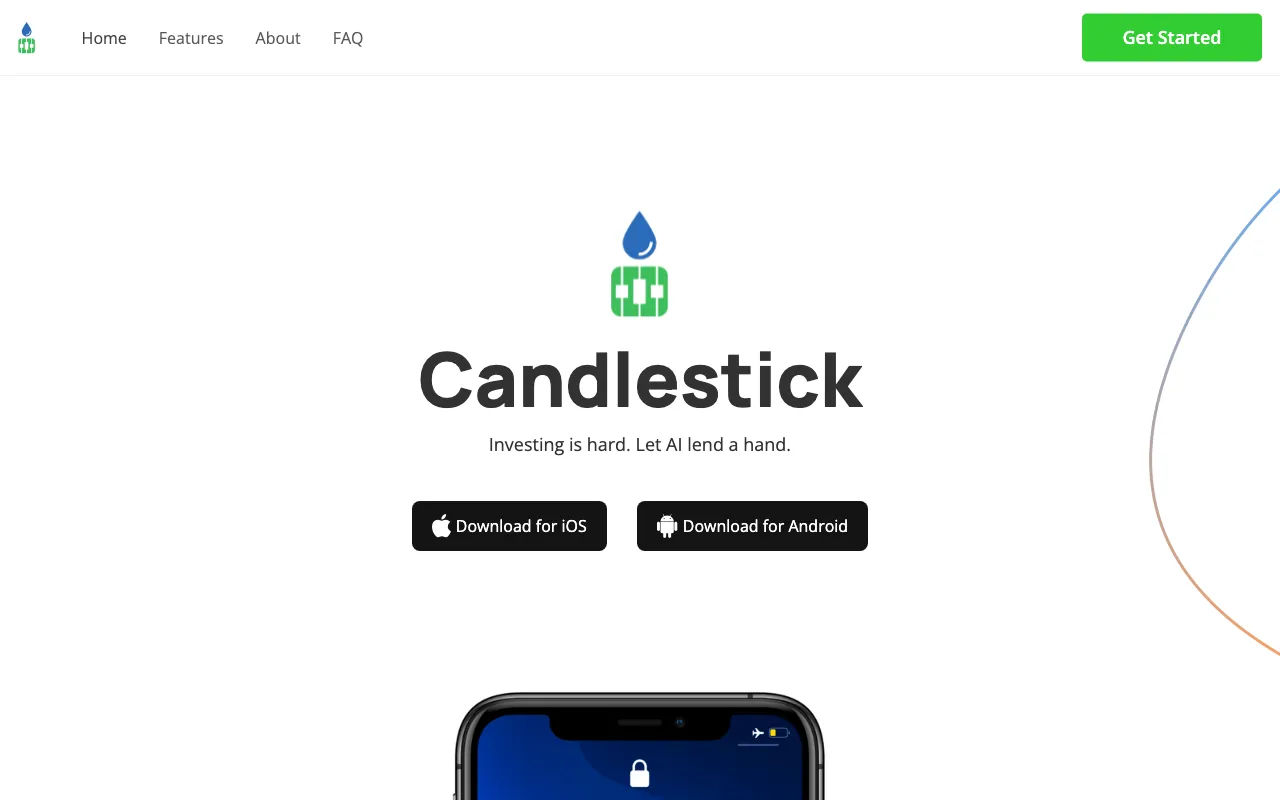 Candlestick AI — preview screenshot