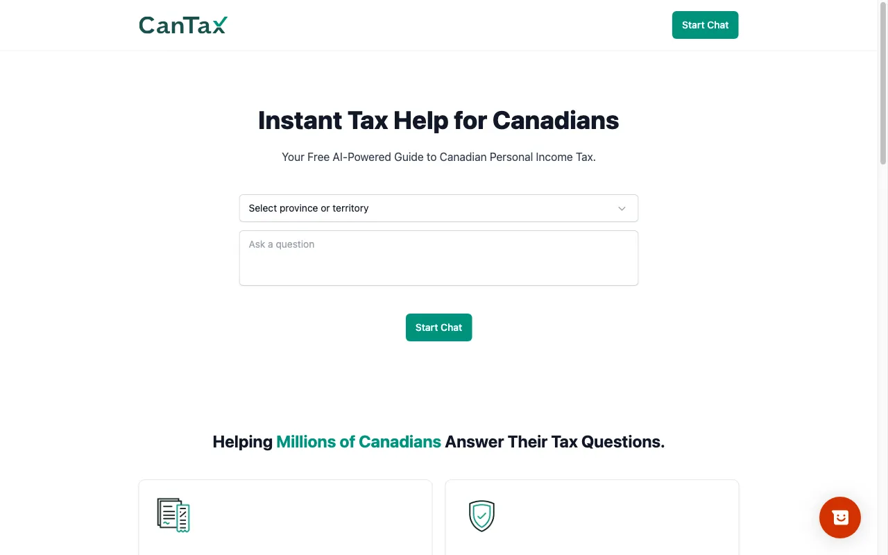 CanTax — preview screenshot