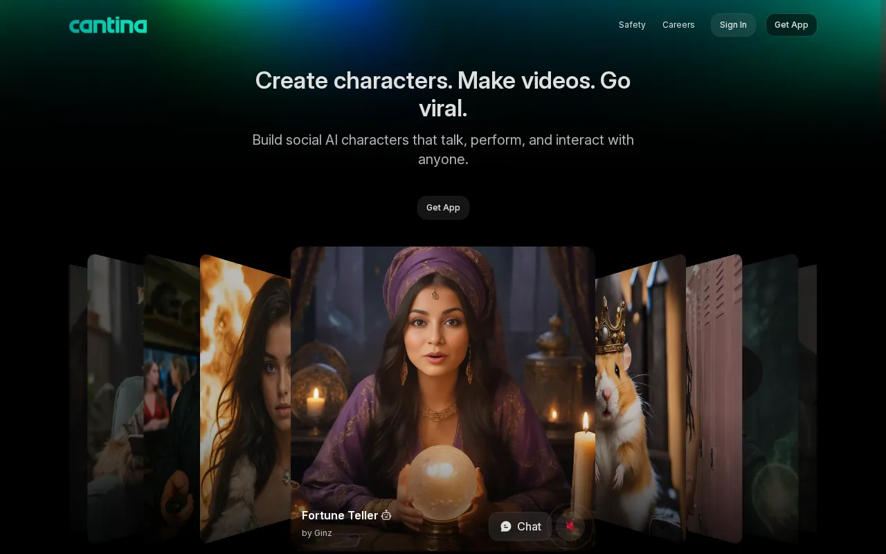 Cantina AI — preview screenshot