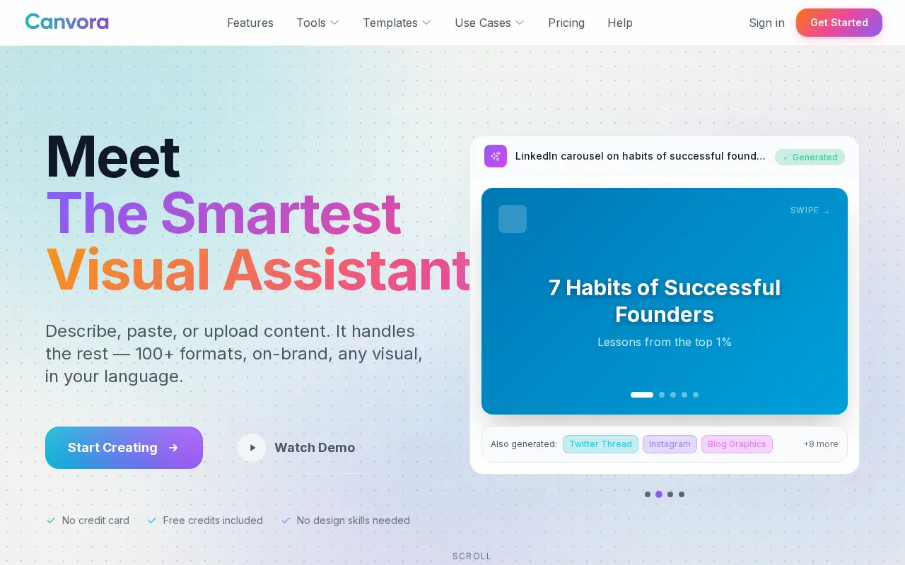 Canvora — preview screenshot