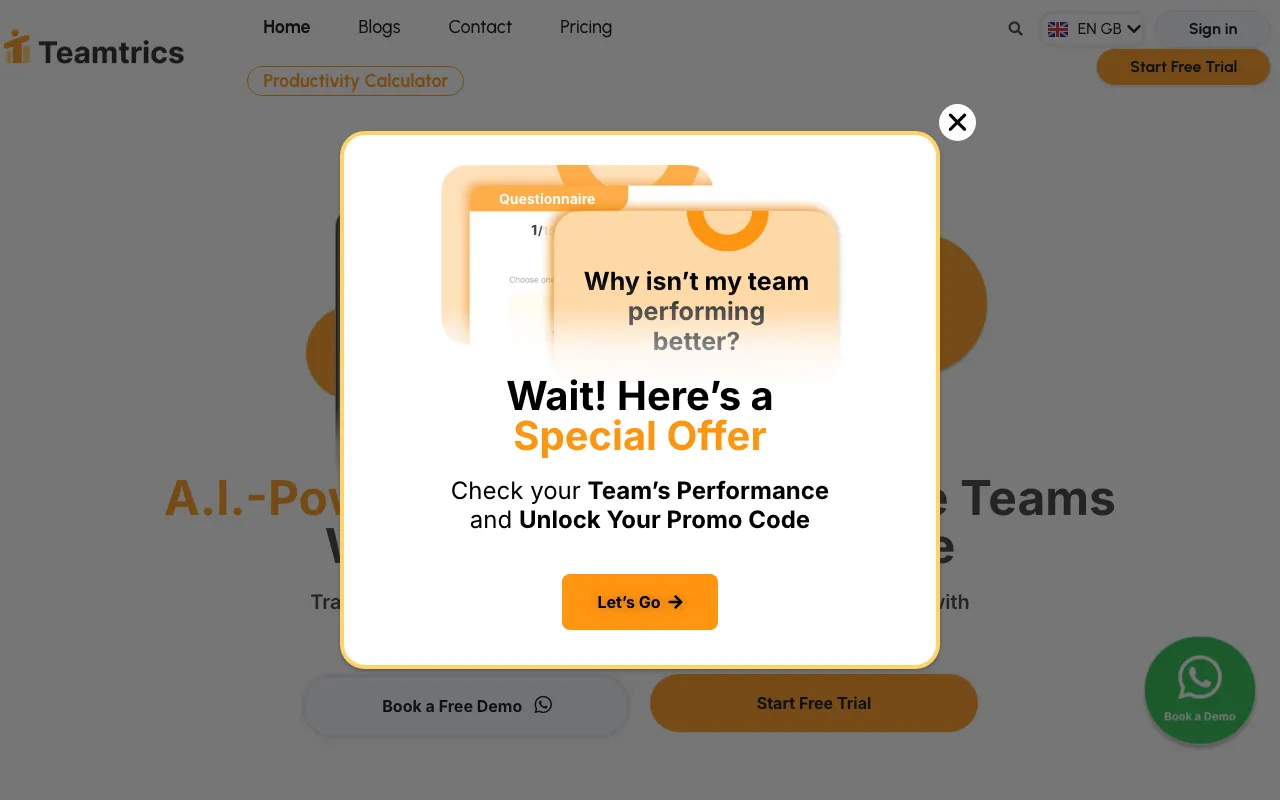 Teamtrics — preview screenshot