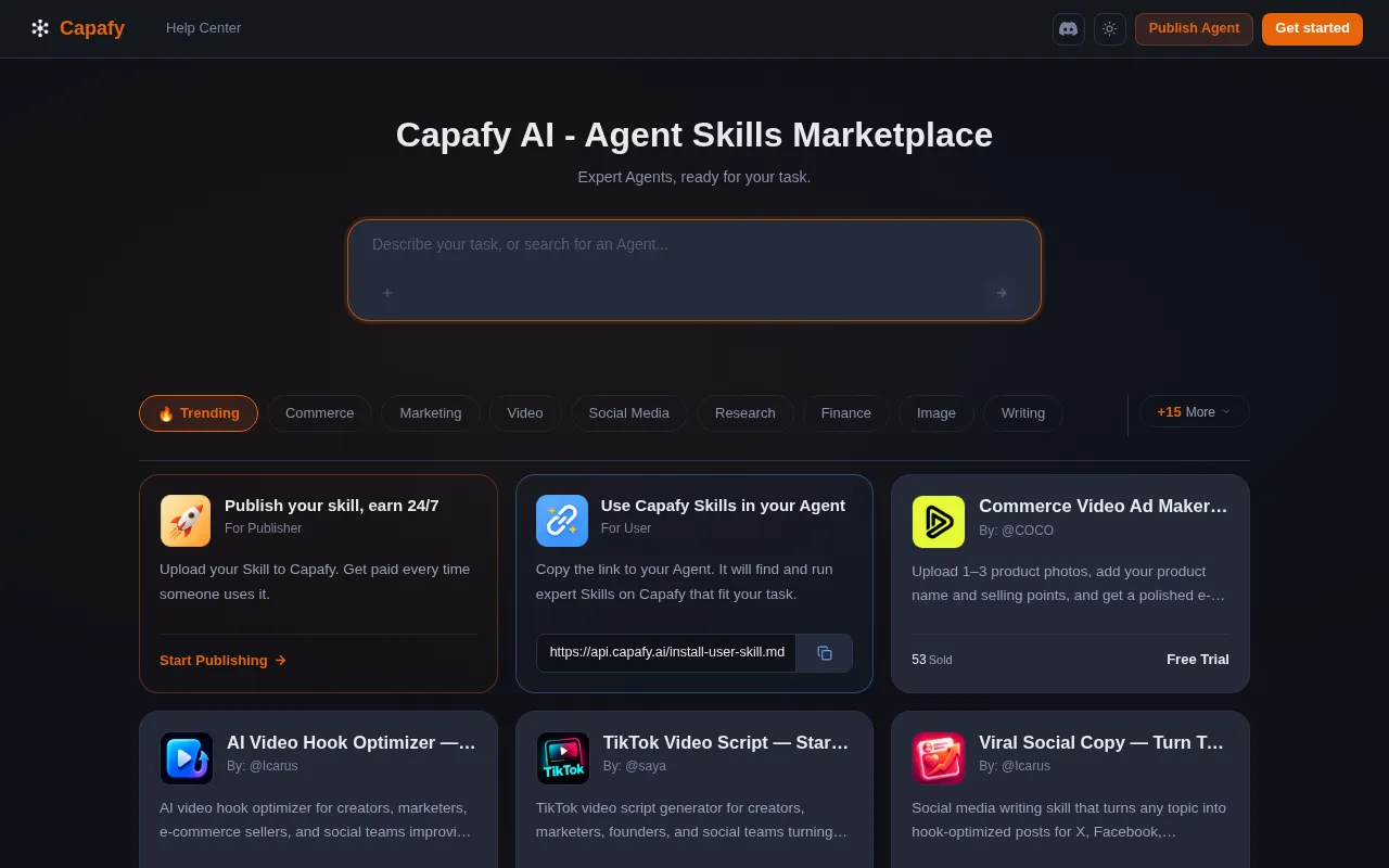Capafy AI — preview screenshot