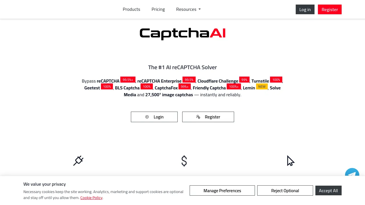 Captchaai — preview screenshot