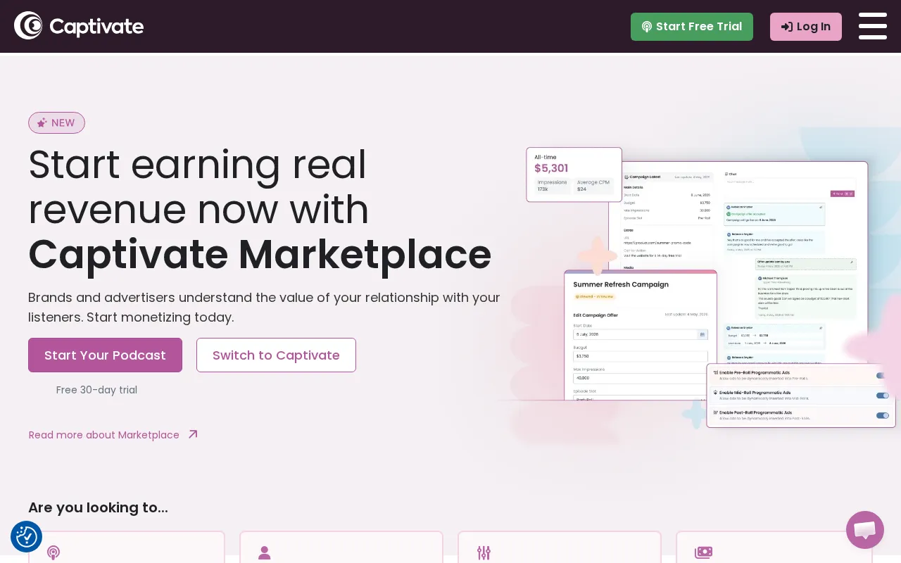 Captivate — preview screenshot