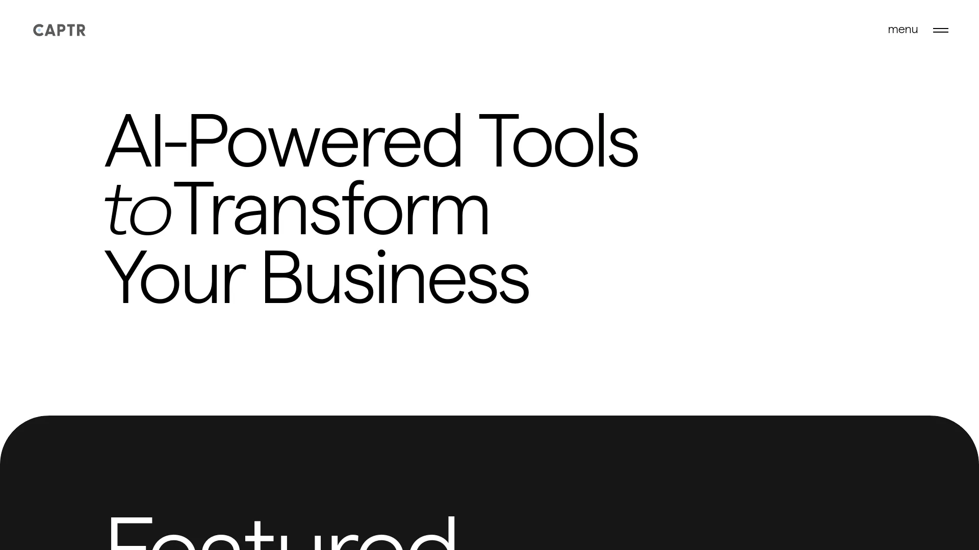 CAPTR Video Forms — preview screenshot