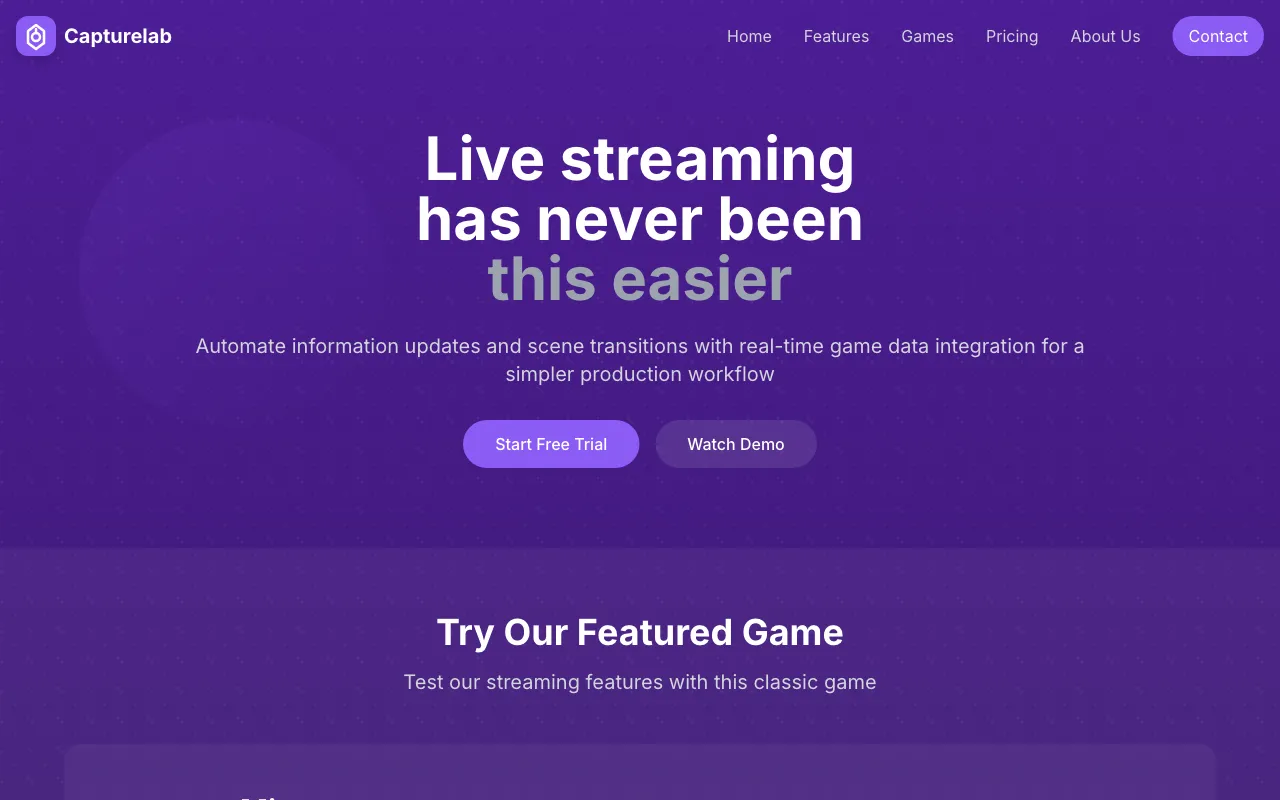 CAPTURELAB — preview screenshot