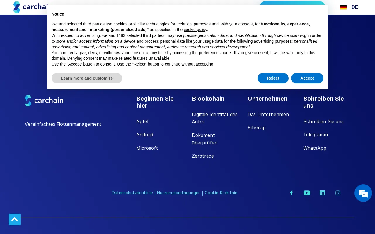 Carchain — preview screenshot