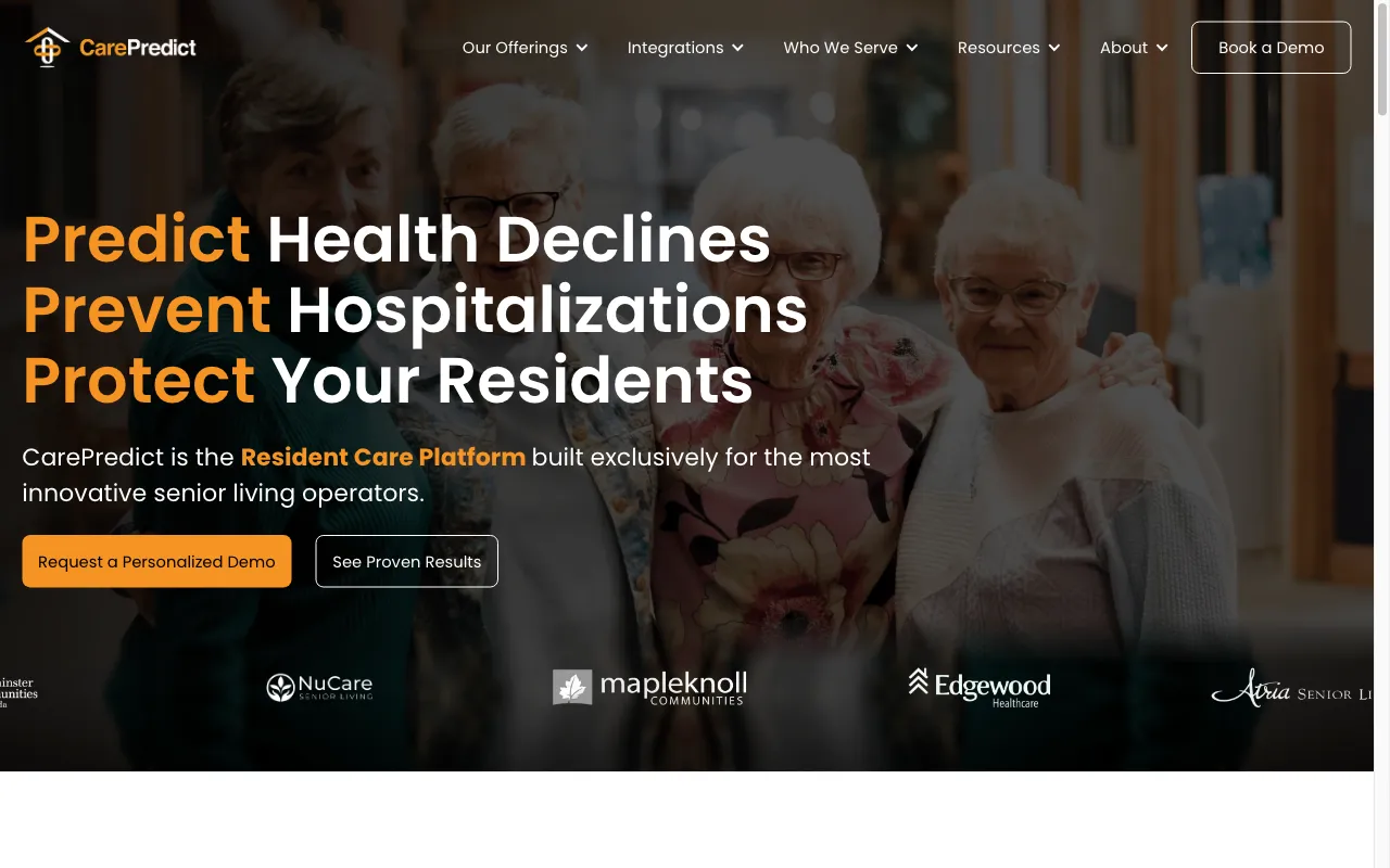 carepredict.com — preview screenshot
