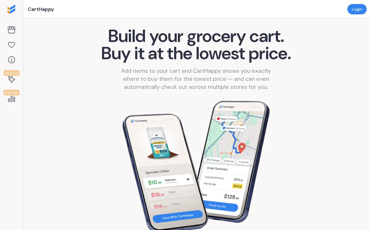 CartHappy — preview screenshot